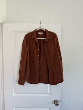 Madewell Men's Terracotta Flannel